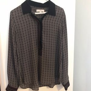 LOFT long sleeve shirt, size M